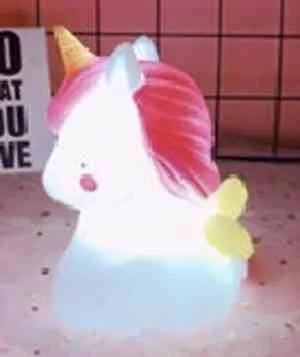 

Led Illuminated Gülen Unicorn Table Lamp Decorative Lighting