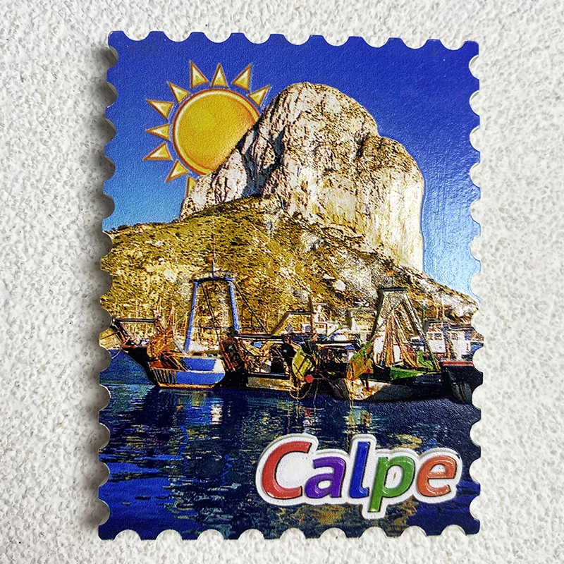 Сувениры Karpe Port World для культурного туризма украшения кухни 3D магнитные наклейки