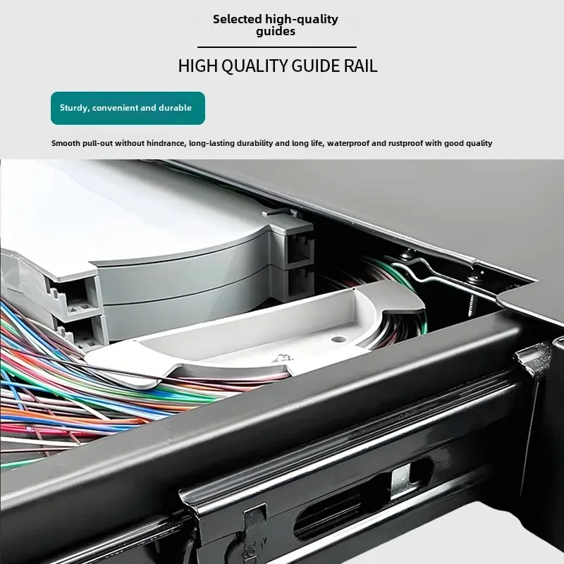 Клеммная коробка для оптоволоконного кабеля в стиле ящика SC/FC/LC/ST Одиночная