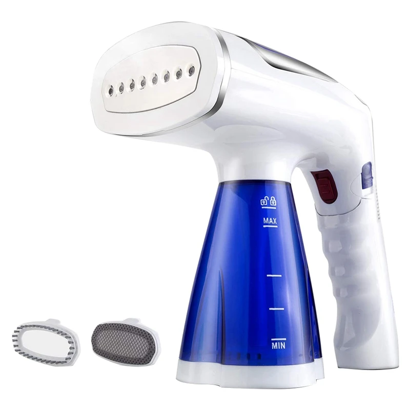 

Top Deals Portable Handheld Steamer For Clothes, 1600W Travel Steamer Iron Handy Foldable Fabric Wrinkle Remover,US Plug