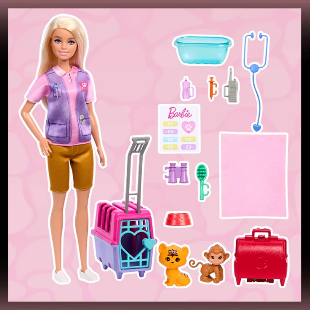 В наличии настоящая кукла Барби дикая природа любящие стражи ролевые игры