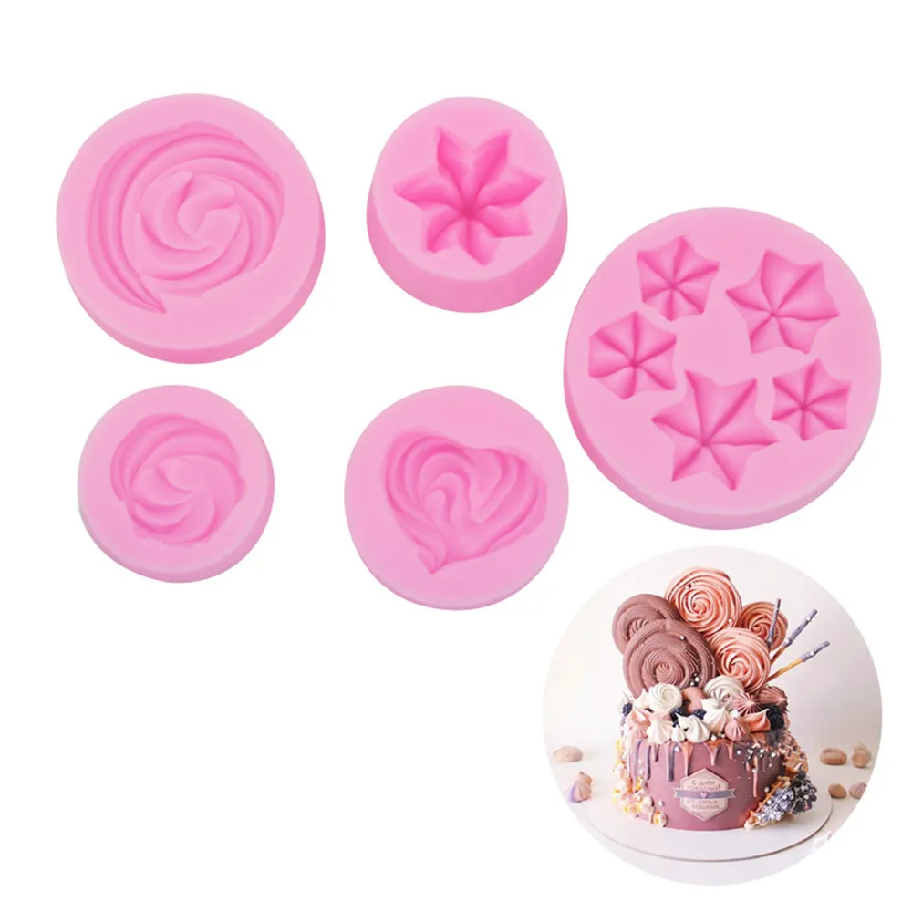 

Meringue Tower Sugar Silicone Mold Cake Decor Cupcake Chocolate DIY Pastry Baking Tool Bakeware Party Supplies Fondant Mold