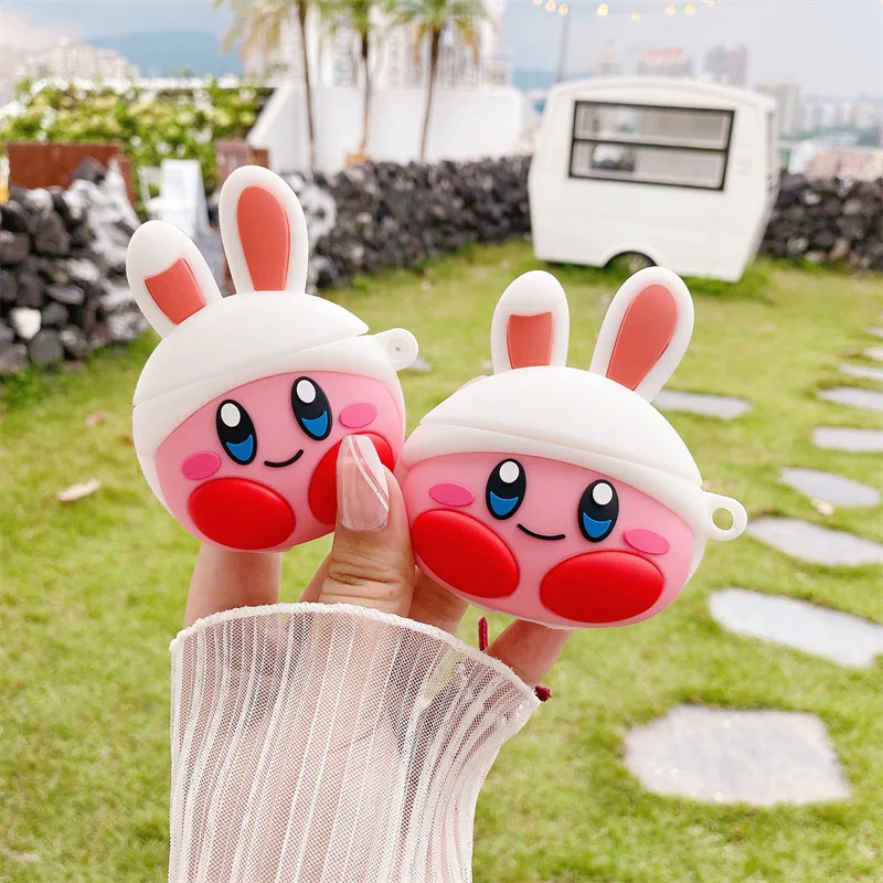 Защитный чехол Star Kirby для Apple Airpods Pro 1 2 3 Симпатичные Мультяшные беспроводные