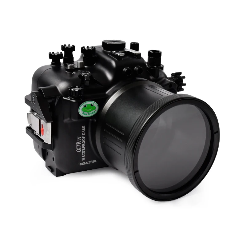 

Camera Waterproof Case Aluminum Alloy Waterproof Camera Box For A7RIV Diving Camera Housing