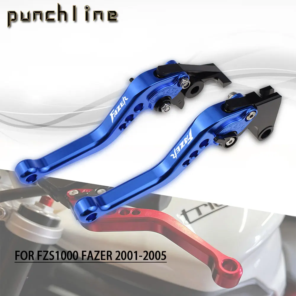 

Fit For FZS1000 FAZER 2001-2005 Short Brake Clutch Levers FZS 1000 FAZER 2002 Motorcycle CNC Accessories Adjustable Handle Set