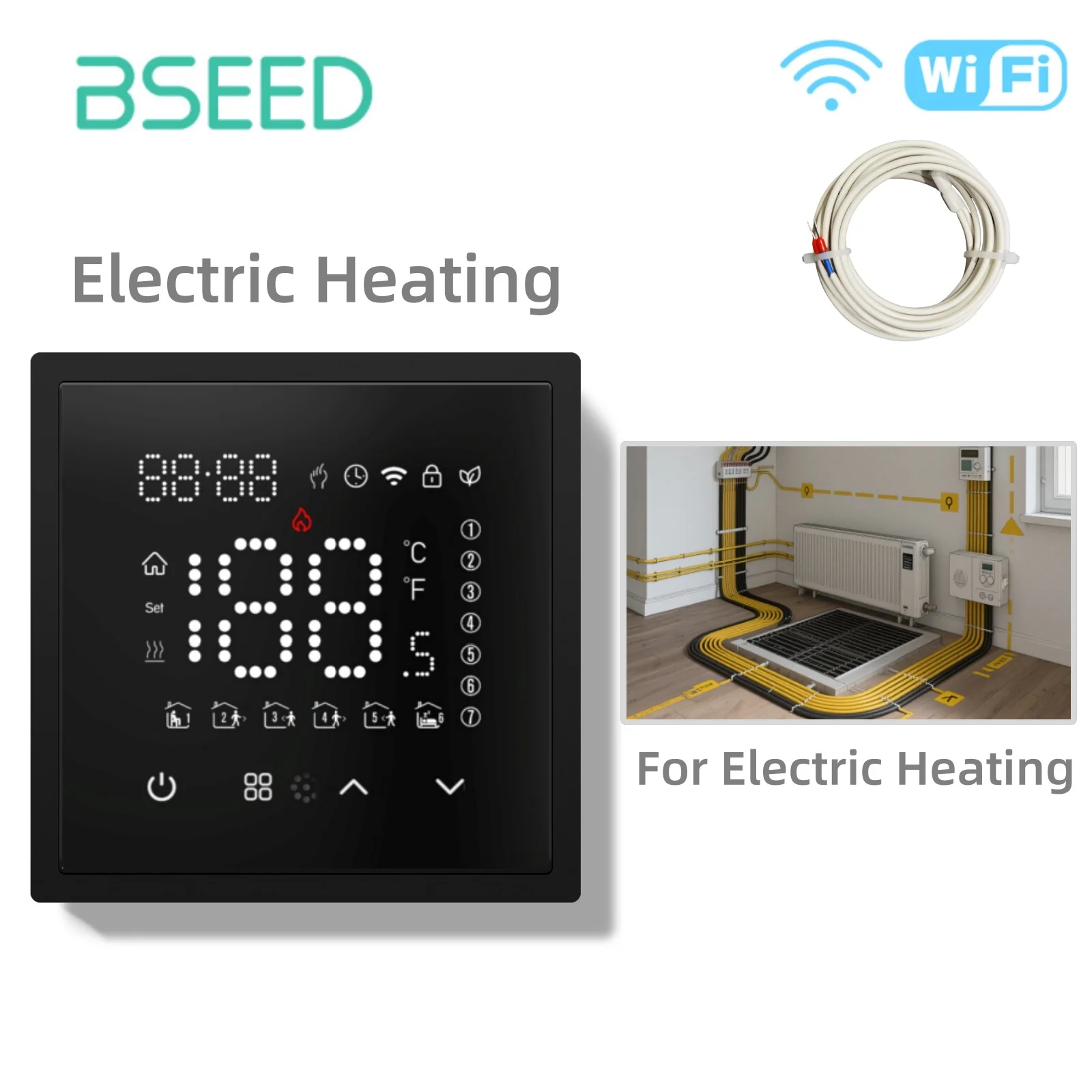 Bseed WiFi термостат для теплого пола