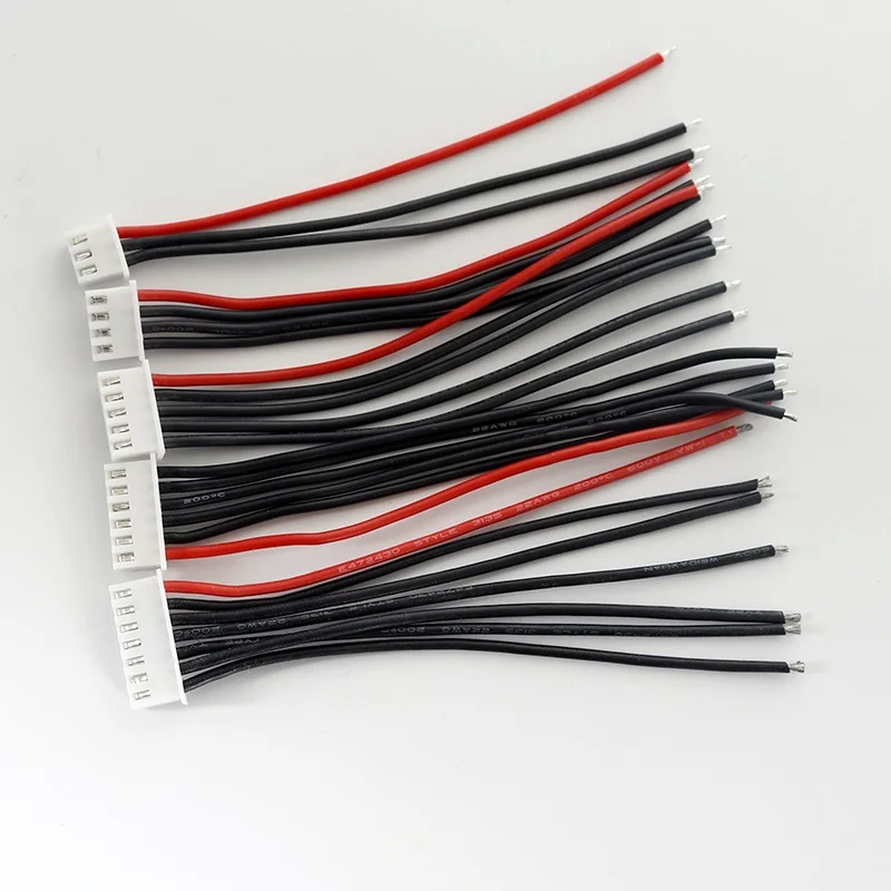 Фото 5 шт./лот 2S 3S 4S 6S Lipo Battery Balance зарядный кабель и AB clip IMAX B6 соединительный провод, оптовая продажа №1