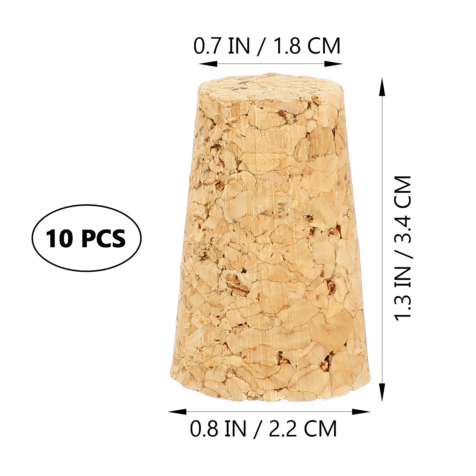 10 шт. пробки для бутылок пивных конические герметичные