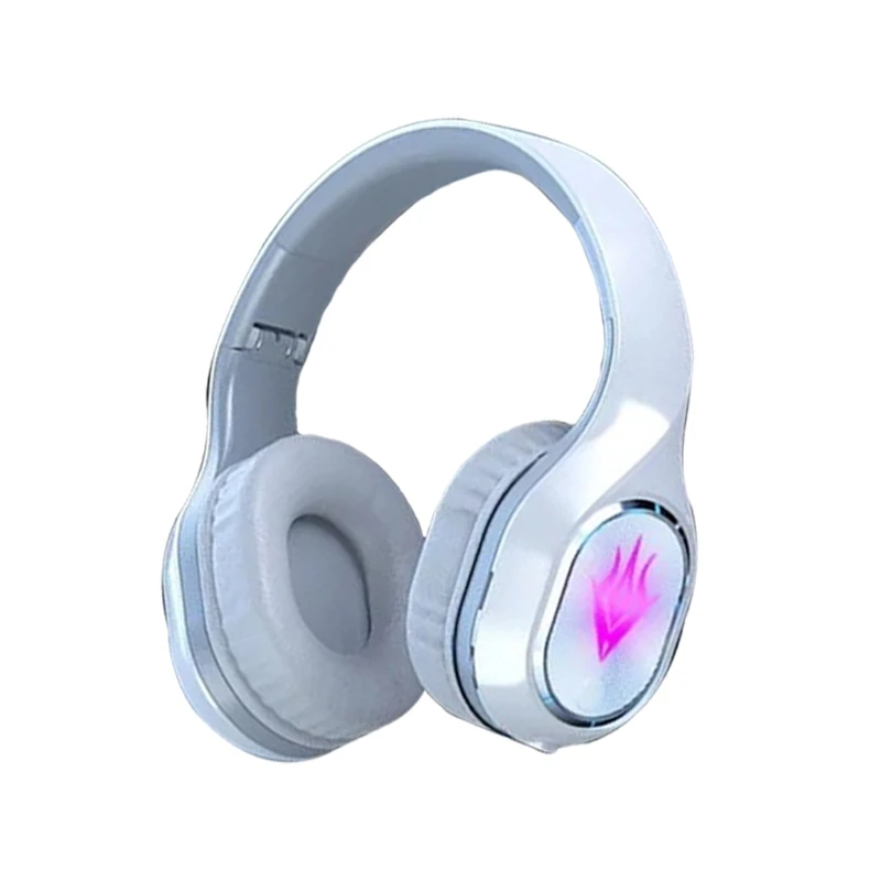 

Wireless Earphones Head-mounted Gamer Headset Folding Bass Stereo Headphone Auriculare for PC Smartphone