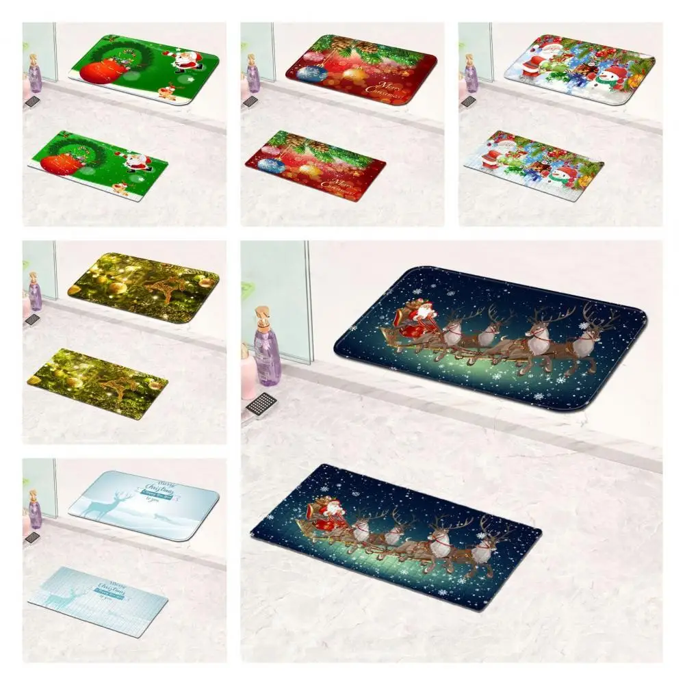 

Anti-fade Polyester Christmas Decorative Indoor Outdoor Mat for Corridor