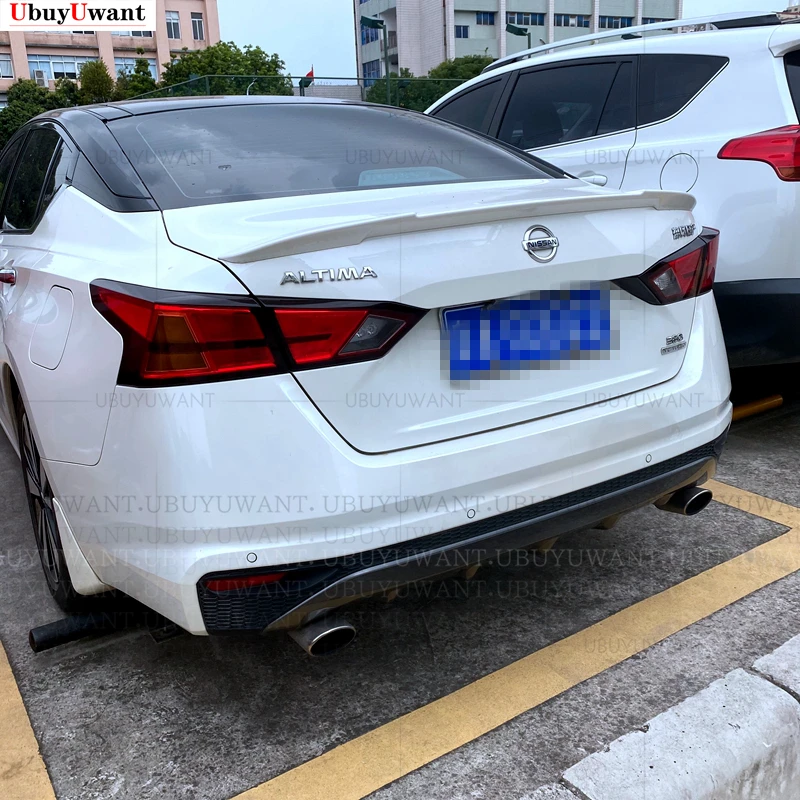 

Спойлер для NISSAN Altima 2019-2020, спойлер Teana, высококачественный спойлер из АБС-пластика, заднее крыло автомобиля, задний спойлер грунтового цвета