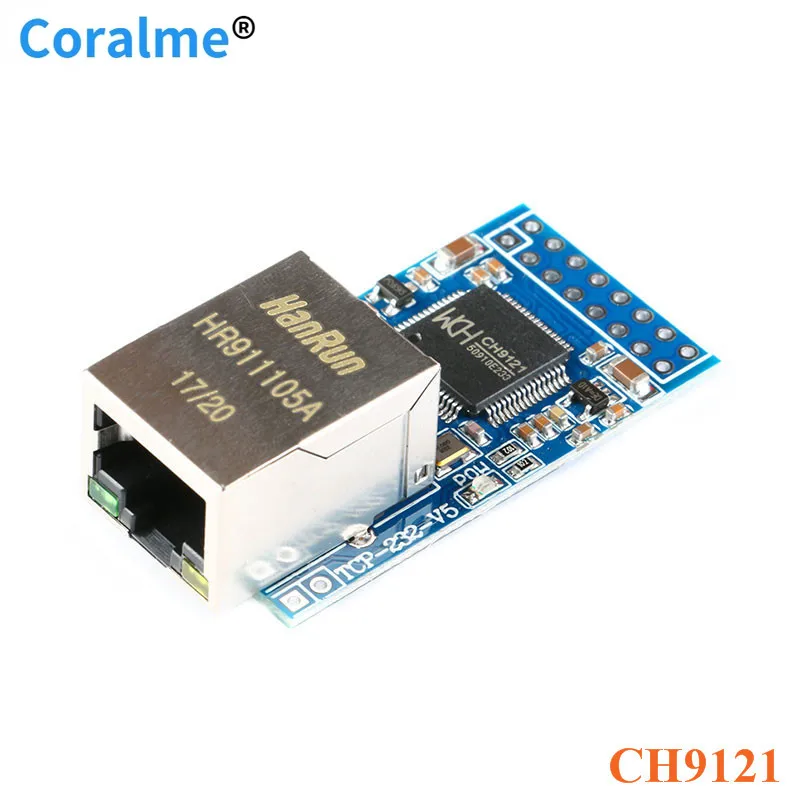 Последовательный порт CH9121 для сетевого модуля Ethernet модуль передачи TTL