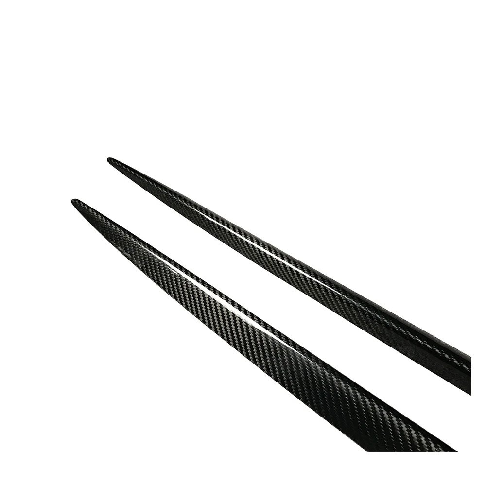 

2 шт. для Mercedes Benz AMG GT43 GT50 GT53 2019 2020, боковые юбки, сухое углеродное волокно/FRP B стиль, дверной бампер, накладные фартуки