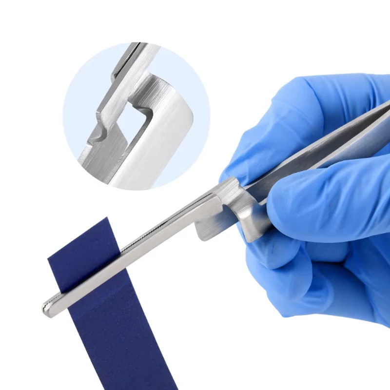1 шт. зубные щечные трубки из нержавеющей стали окклюзионные бумажные пинцеты