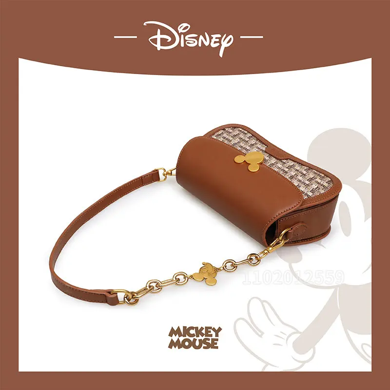 Disney Mickey Original New Women's Shoulder Bag Luxury Brand Women's Bag Cartoon Cute Crossbody Bag Fashion High Quality