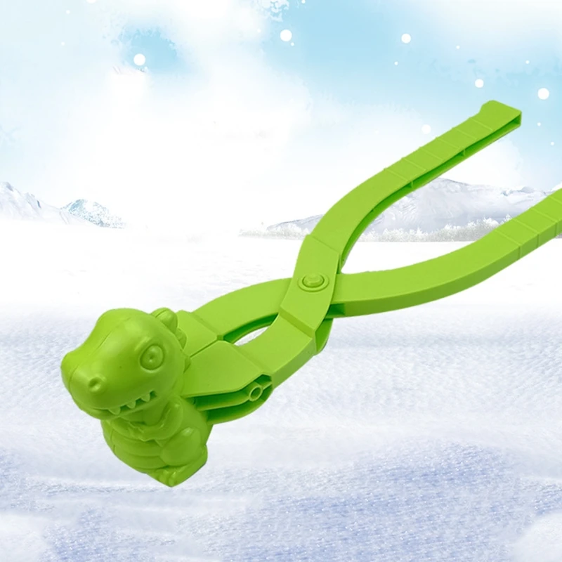 

3 Pieces Novelty Children Snowball Clamp Toys Cute Multiple Shaped Snowball Maker Play Toys Outdoor Games Best Gift