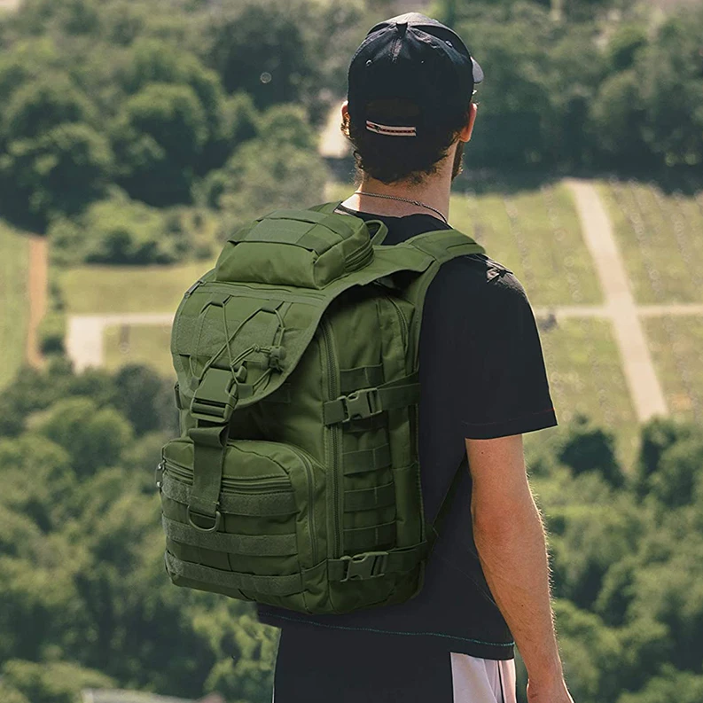 

Outdoor Sports Backpack Camping Hiking Backpacks Military Tactical Backpack Army Assault Bag Molle System Bags Backpacks 40L