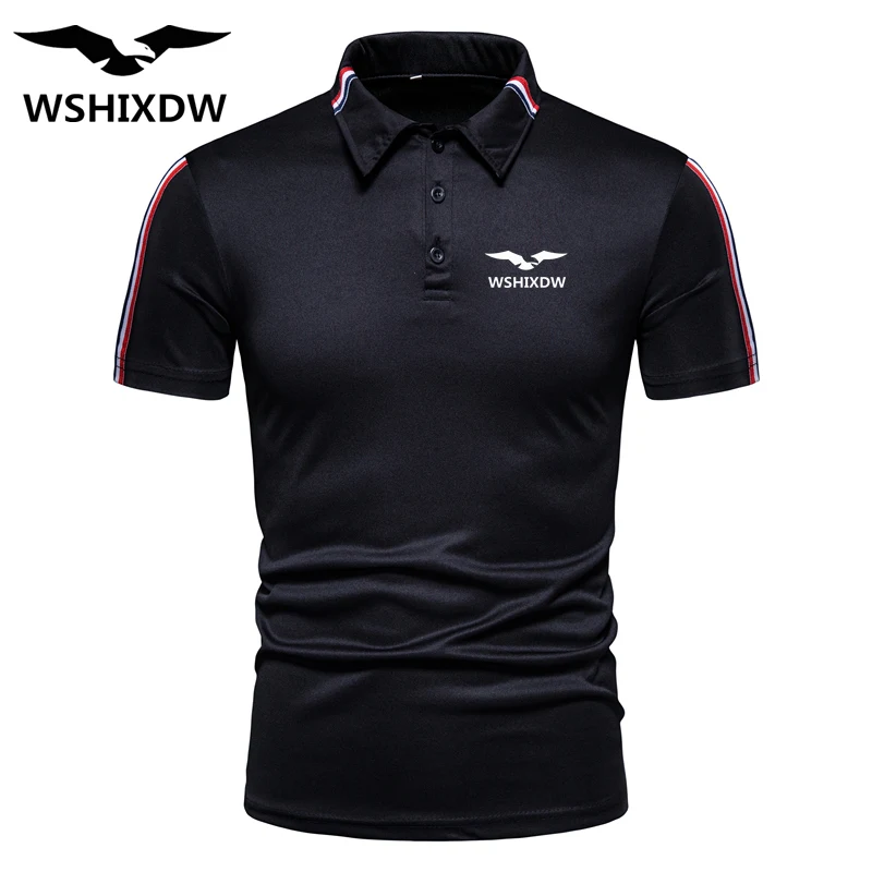 

Men's New Fashion Short Sleeve POLO Shirt Breathable Lapel T-Shirt