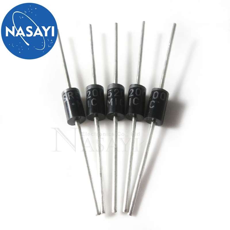 Диод Шоттки SR5200 SB5200 DO-41