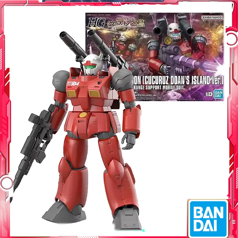 Bandai Gundam HG 1/144 RX-77-02 GUNCANNON CUCURUZ DOANS ISLANDAnime экшн-фигурки игрушки для мальчиков