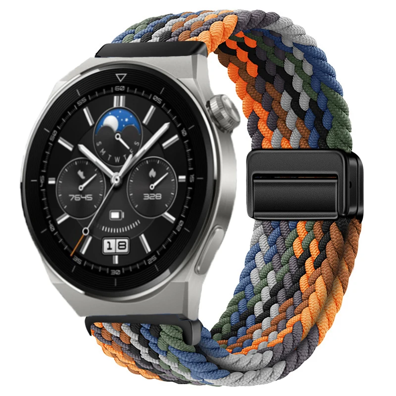Силиконовый ремешок для Huawei Watch GT3 Pro GT2 GT4 Samsung Galaxy 6