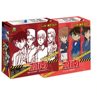 detective conan collection game cards anime characters jimmy kudo rachel moore ptr hot stamping flash cards kids toys gifts