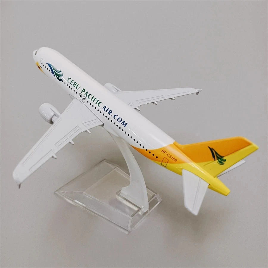 Фото Модель самолета 16 см, авиа, Филиппины, CEBU PACIFIC A320, аэробус 320, авиакомпании №2