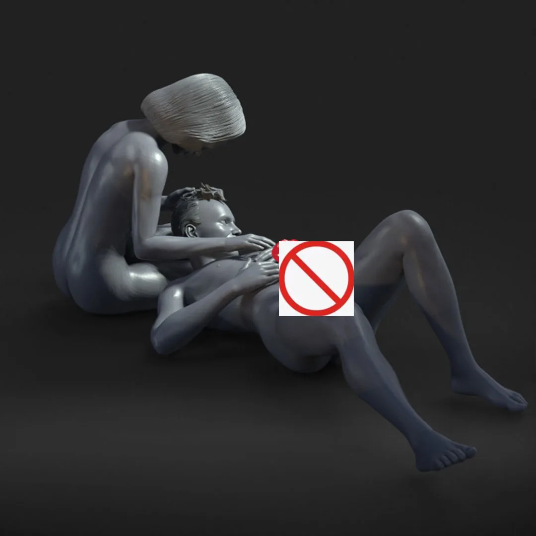 120 мм 100 75 50 3D печать миниатюрные фигурки модели из смолы NSFW несобранные