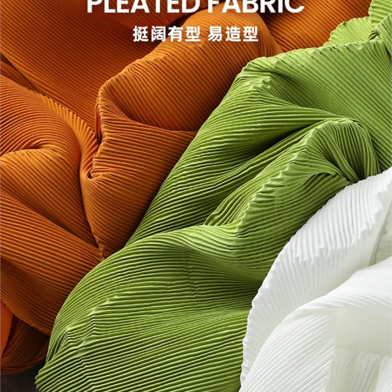 Плиссированная ткань ручной работы фон декоративная живопись пластиковая стена