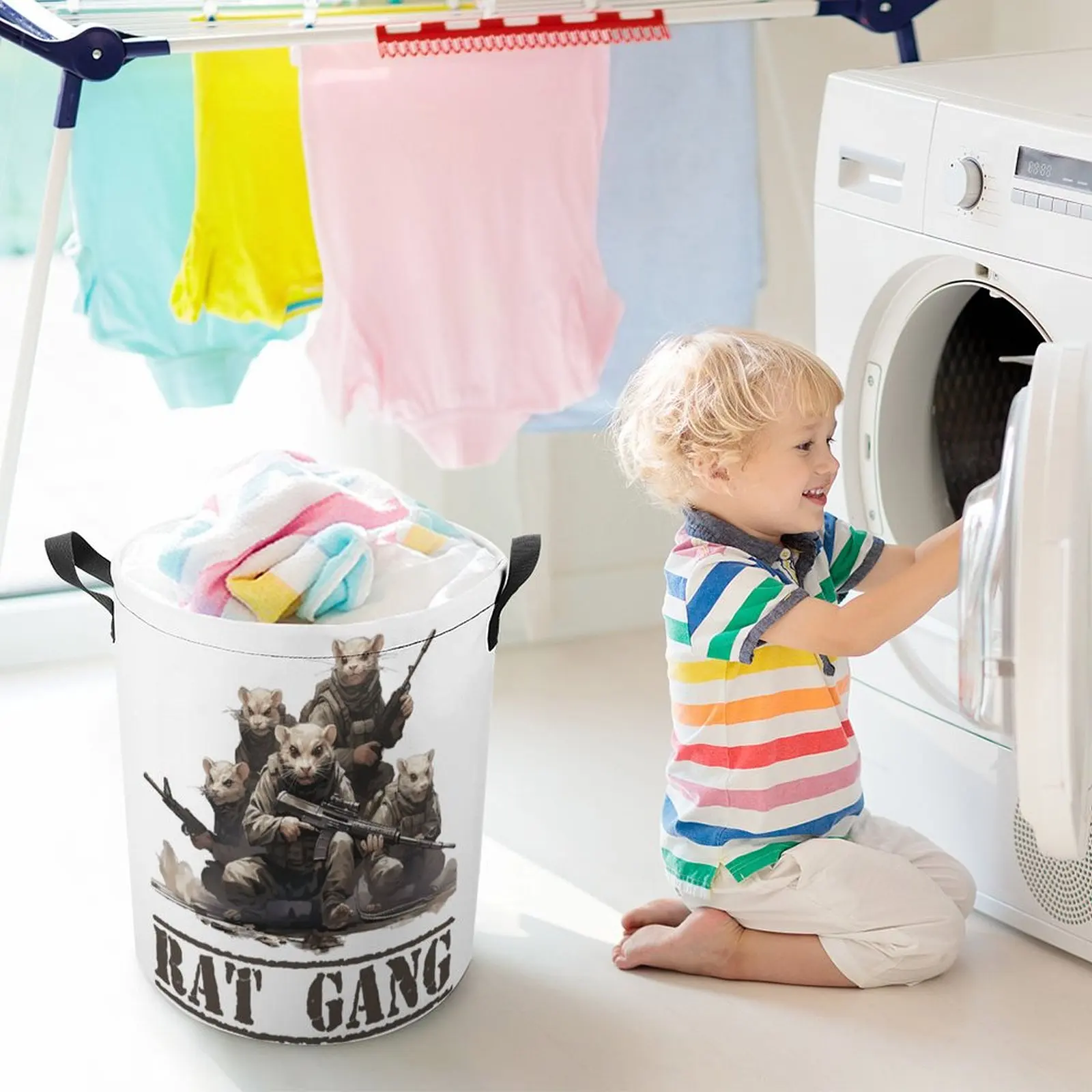 Бак для хранения белья от tarov Rat Gang корзина пыленепроницаемые полотенца подъемная