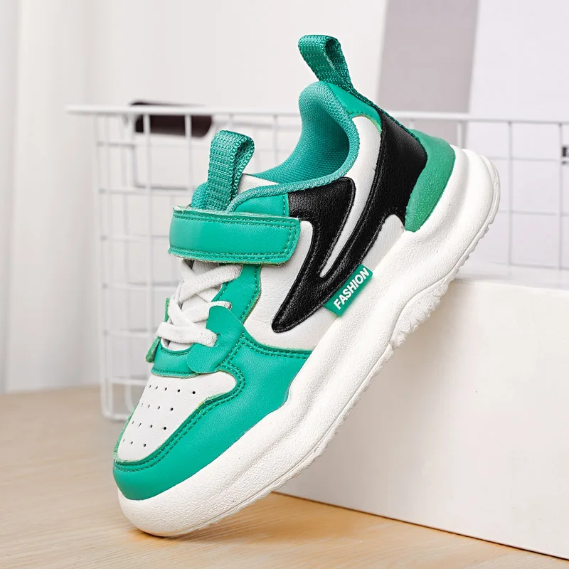 Children's Basketball Shoes Breathable Shock-absorbing Lightweight Shoes For Kids Thick Sole non-slip Boys Sneakers Basket Train enlarge