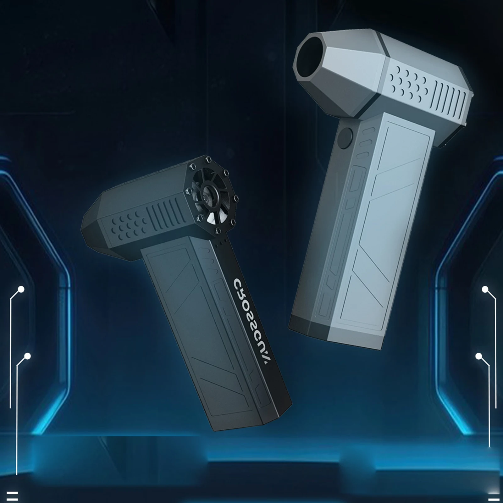 Портативный компьютерный усилитель со стандартным освещением KKMOON Turbo Jet Fan