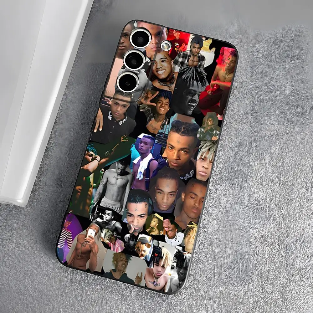 Фото Чехол для телефона Rapper-X-XXXtentacion для Samsung S26 S25 Ultra S24 S22 S23 FE S21 A17 A37 A57 A54 A34 A16 A53, задняя крышка №5