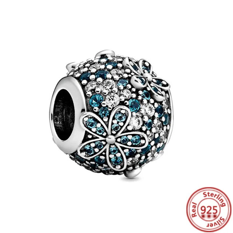 Подвеска-Шарм Маргаритка из серебра 925 пробы для браслета Pandora |