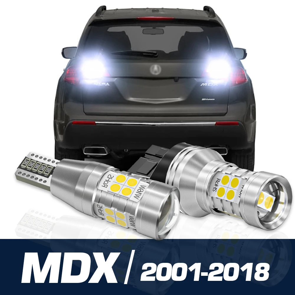 

2pcs LED Reverse Light Backup Bulb Canbus Accessories For Acura MDX 2001-2018 2007 2008 2009 2010 2011 2012 2013 2014 2015 2016