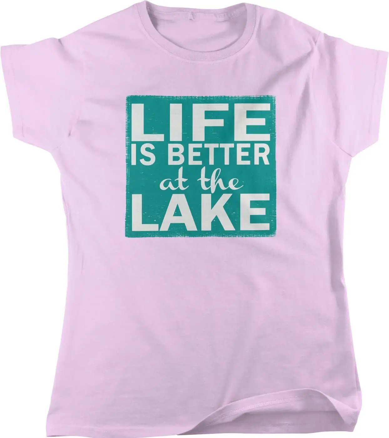 Женская футболка Life is Better at the Lake HOOD_00289