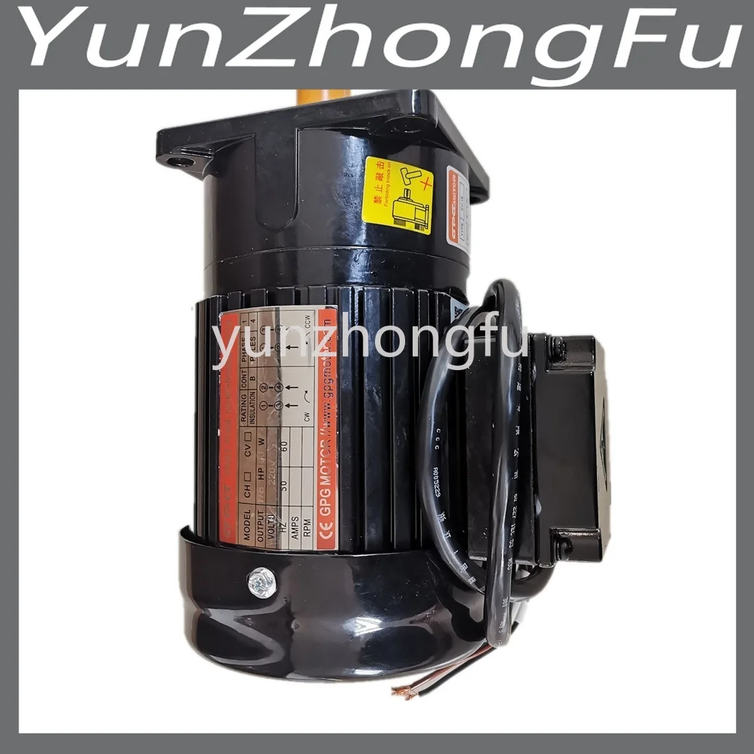 

Однофазный асинхронный редукторный двигатель 100 л. С. Вт, коэффициент освещения в переменного тока, двигатель для печатной машины