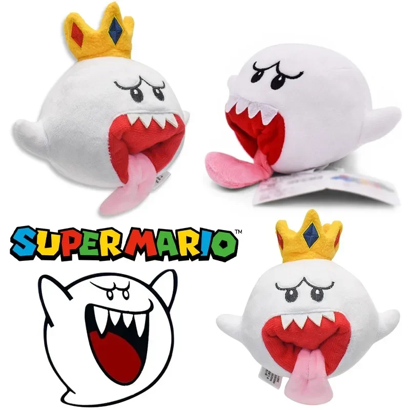 Куклы в стиле Super Mario King Boo мягкие игрушки-фигурки аниме милая подвеска мультяшное