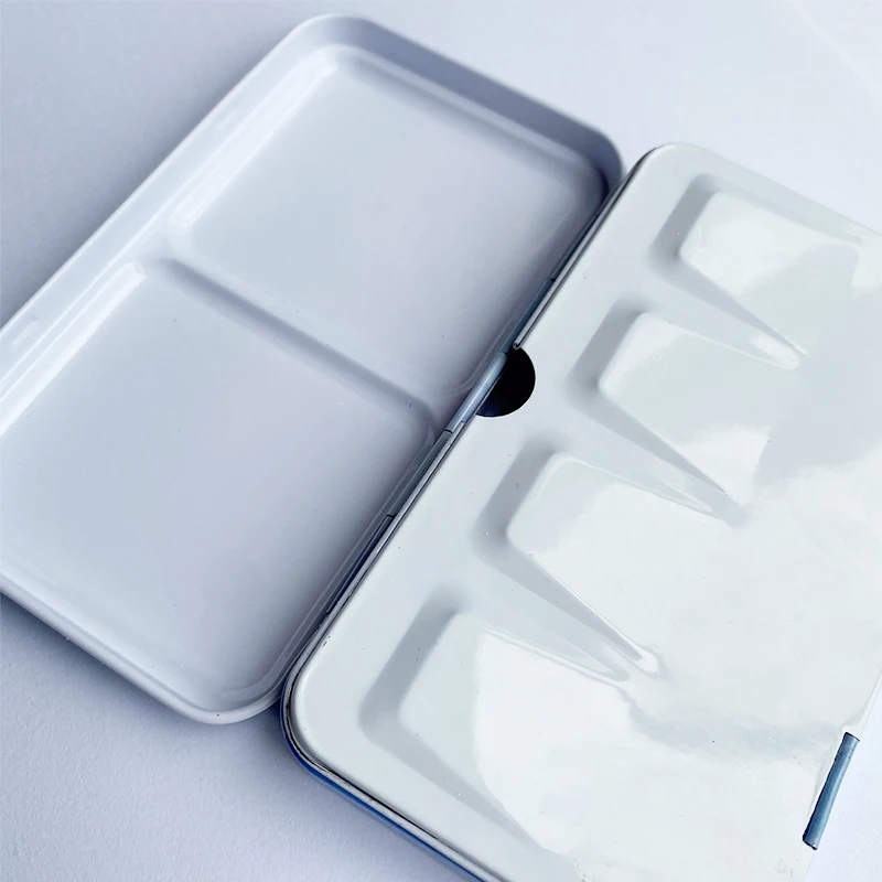 Пустая переносная Акварельная Палитра с 24 отсеками 2 мл