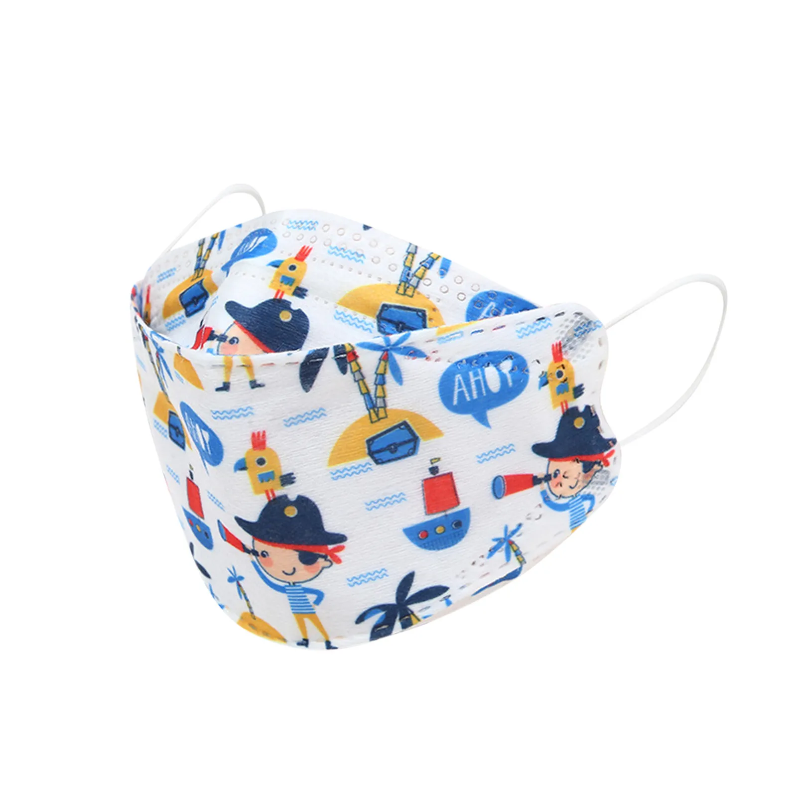 10PC Children's Baby Boys Girls Cartoon Disposable маски 4Ply Ear Loop mascarillas Monder Scarf Halloween Cosplay MasK |