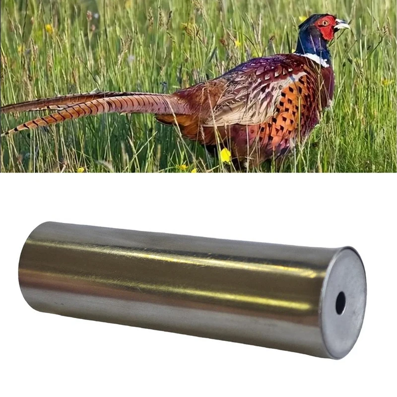 Outdoor Steel Bird Shooting Whistle For Hunter Calls Hunting Pheasant Gear Chasse