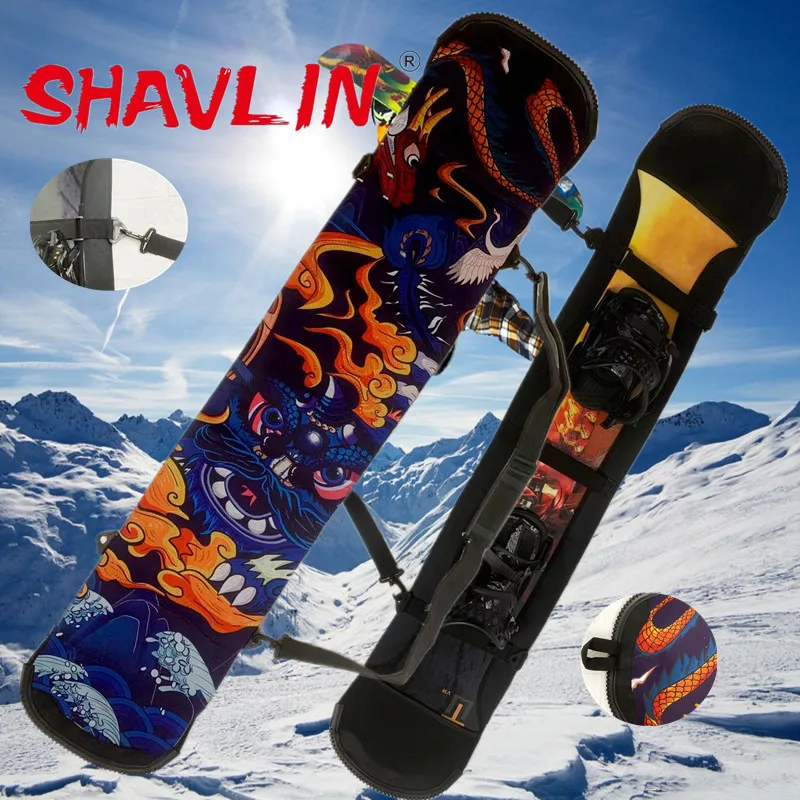 

New dragon shaped snowboard dumpling skin cover snowboard protective cover elastic thickening super elastic special price