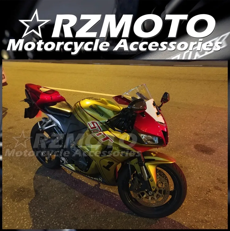 

Литьевая пресс-форма, новый комплект обтекателей из АБС-пластика, подходит для HONDA CBR600RR F5 2007 2008 07 08, набор для кузова золотого цвета