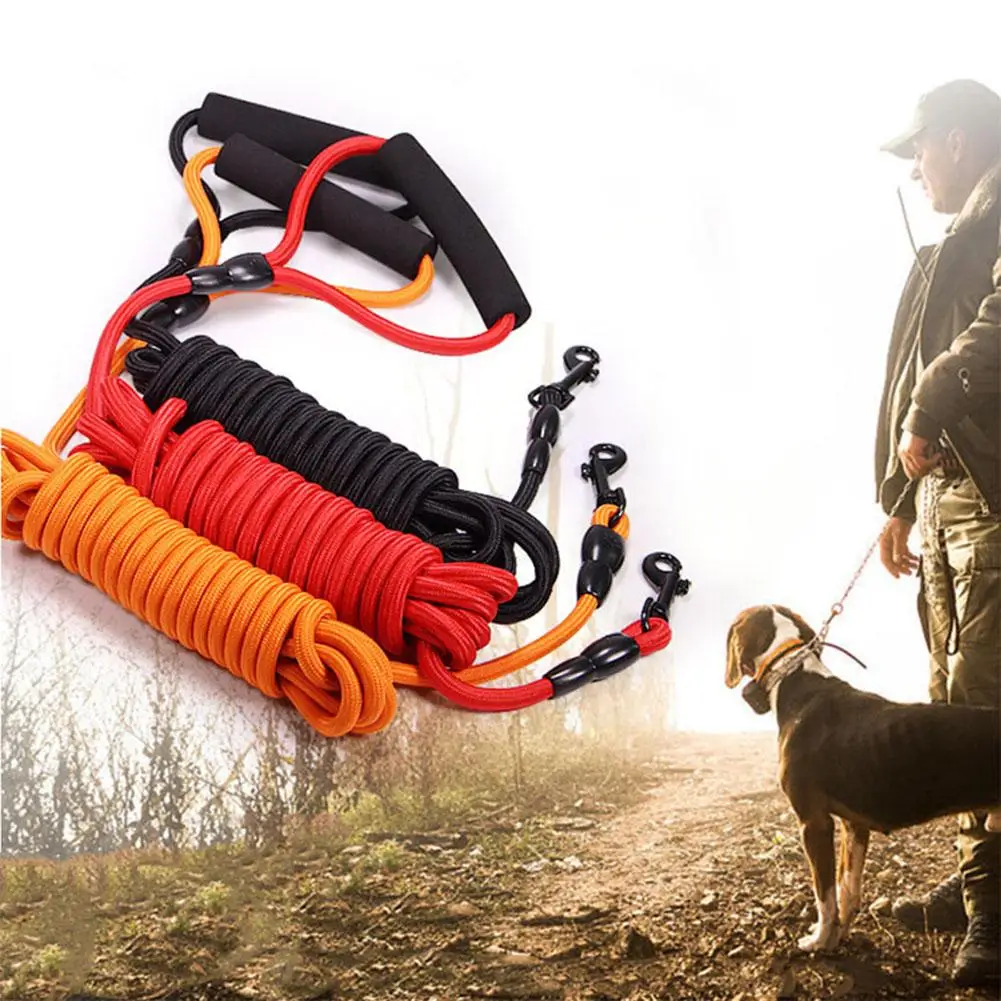 

【 Ready Stock 】 Pet Dog Leash Training Tracking Obedience Long Dog Chain for Outdoor