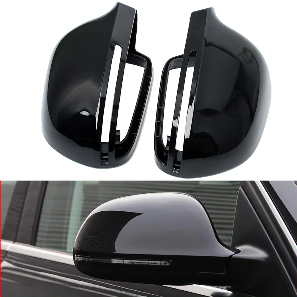 

Side Mirror Case Cap For Audi A4 S4 B8 2008-12 A5 S5 A8 S8 D3 A3 S3 8P A6 S6 RS6 C6 Q3 RS Q3 8U Rearview Rear View Mirror Cover