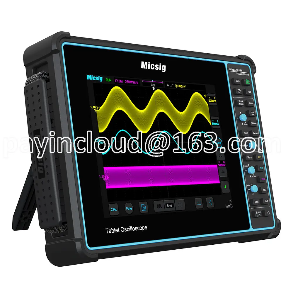 

ATO1104 Digital Tablet Oscilloscope Handheld 100MHz 4CH Oscilloscope Automotive Scopemeter Portable Osciloscopio Auto