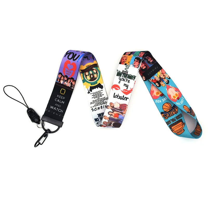 Брелок для ключей с рамкой ТВ Friends Hugsy брелок со шнурком и подвеской в виде ленты