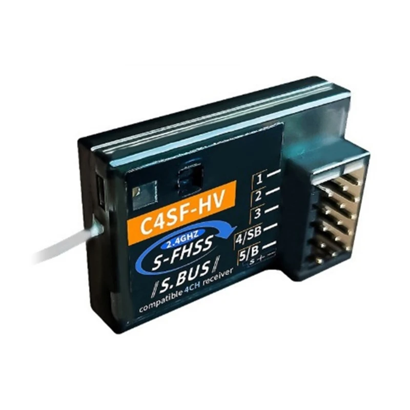 Приемник C4SF HV с защитой от брызг для FutabaS FHSS SBUS 3PV 3PK 4PKS 7PK