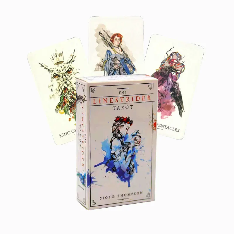 

The New English Lines trider Tarot Cards Leisure Party Fate Chess Card Game Tarot PDF Guide Is Worth Having Tarot Game