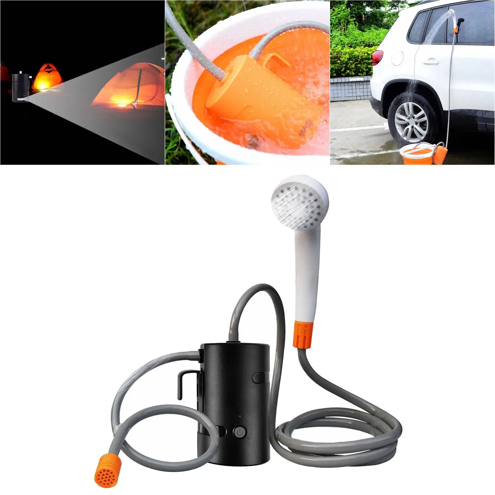 

Portable Electric Shower Hike Beach with Shower Head Showers